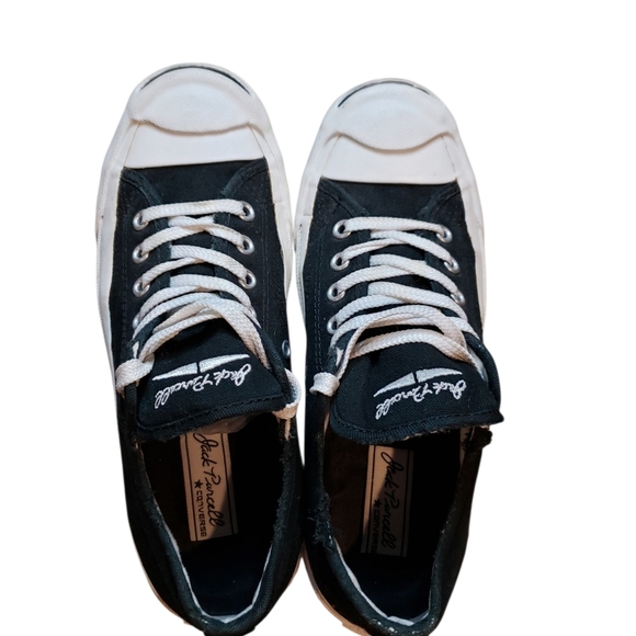 Converse Jack Percell Black And White Sneakers 7 - Picture 7 of 12